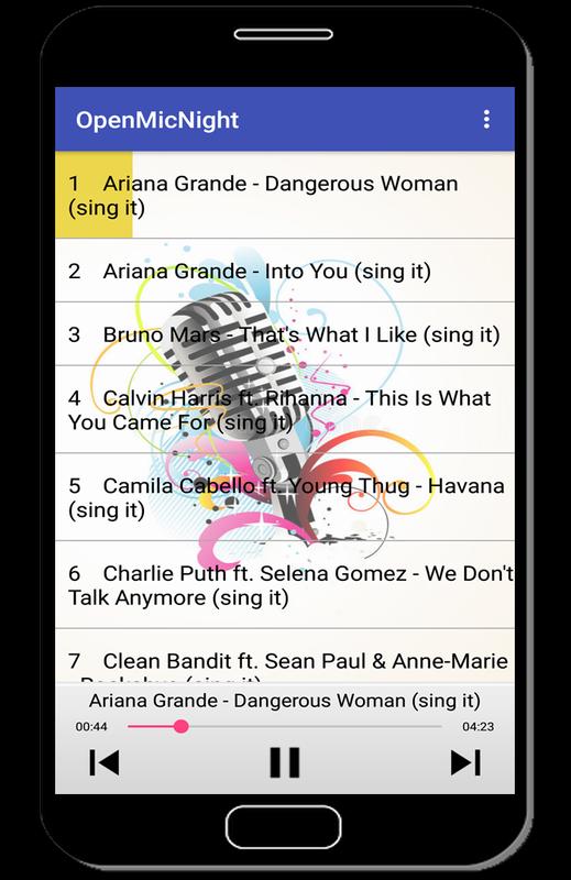 Emulate Android APK OpenMic Night | acapella | you can sing now Emulate Android APK OpenMic Night | acapella | you can sing now